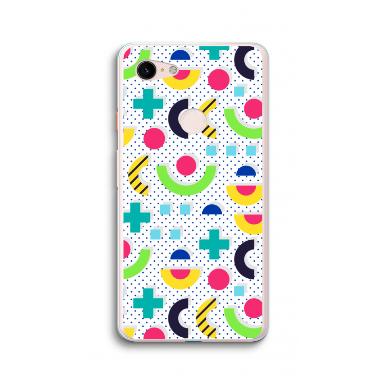 8-bit N°1: Google Pixel 3 XL Transparant Hoesje