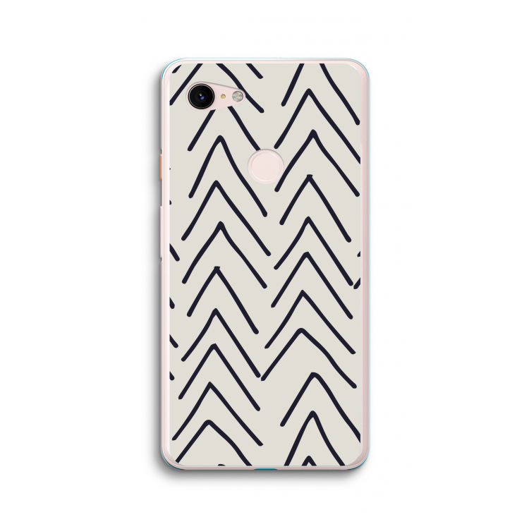 Marrakech Arrows: Google Pixel 3 XL Transparant Hoesje