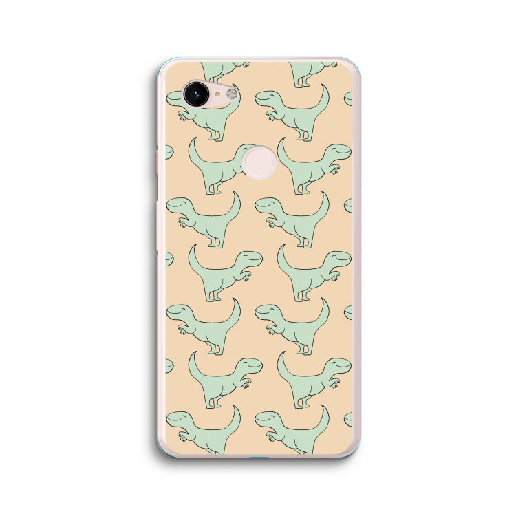 Dinos: Google Pixel 3 XL Transparant Hoesje