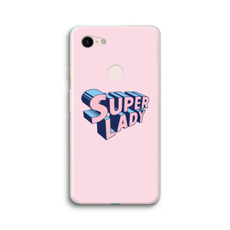 Superlady: Google Pixel 3 XL Transparant Hoesje