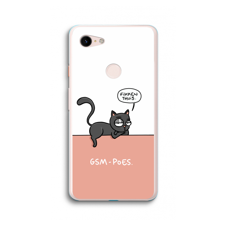 GSM poes: Google Pixel 3 XL Transparant Hoesje