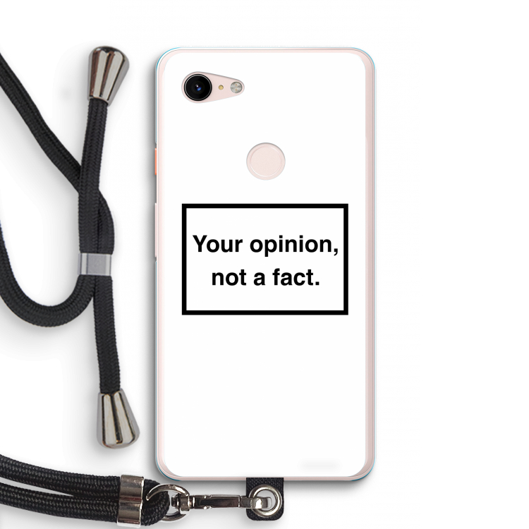 Your opinion: Pixel 3 XL Transparant Hoesje met koord