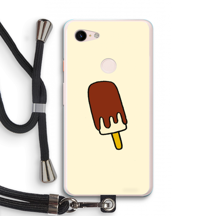 Frisco: Pixel 3 XL Transparant Hoesje met koord