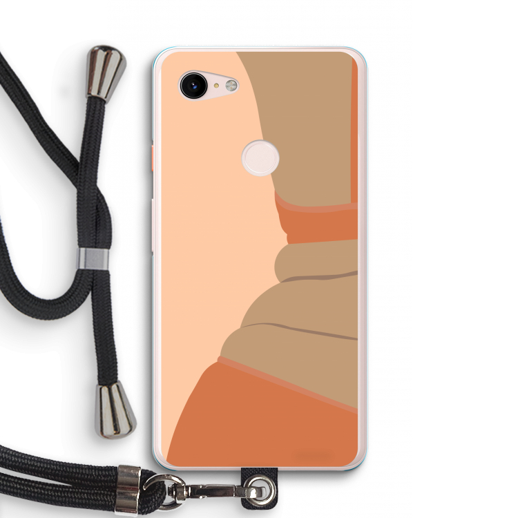 Bikini: Pixel 3 XL Transparant Hoesje met koord