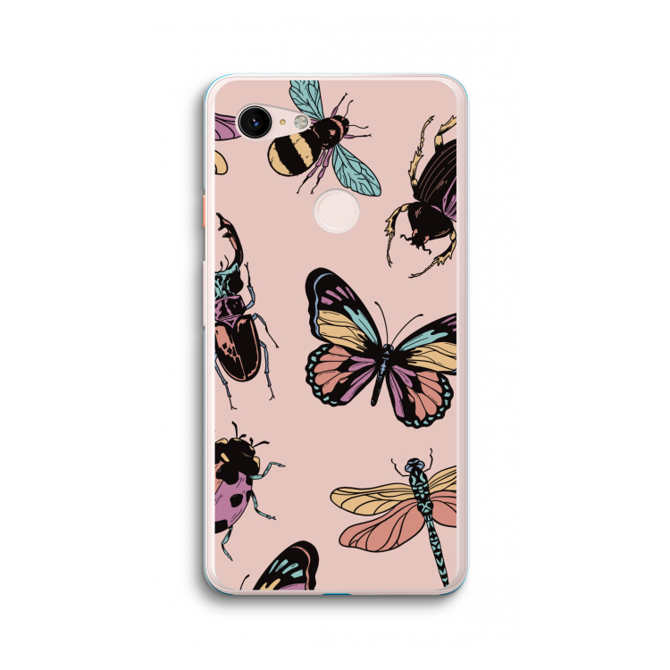 Tiny Bugs: Google Pixel 3 XL Transparant Hoesje