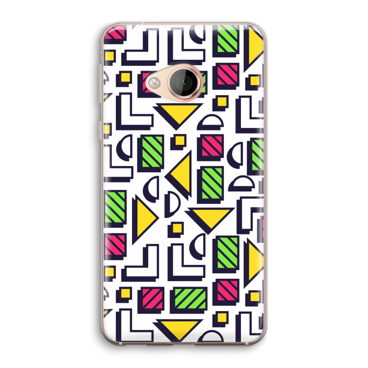 8-bit N°4: HTC U Play Transparant Hoesje