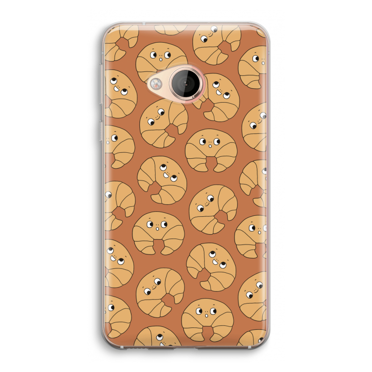 Croissant: HTC U Play Transparant Hoesje
