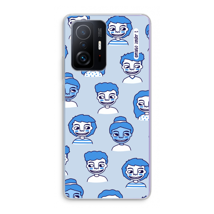 Gezichtjes: Xiaomi 11T Transparant Hoesje