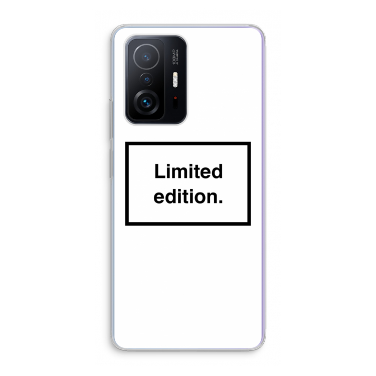 Limited edition: Xiaomi 11T Transparant Hoesje