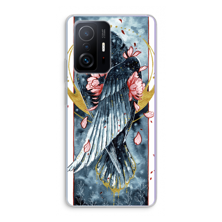 Golden Raven: Xiaomi 11T Transparant Hoesje