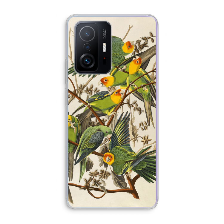 Carolinaparkiet: Xiaomi 11T Transparant Hoesje