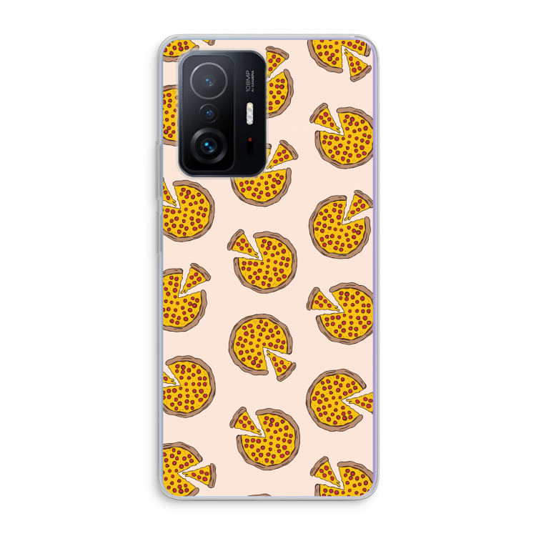 You Had Me At Pizza: Xiaomi 11T Transparant Hoesje