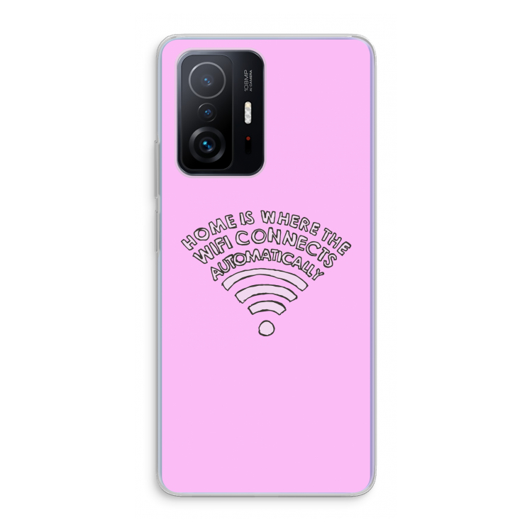 Home Is Where The Wifi Is: Xiaomi 11T Transparant Hoesje