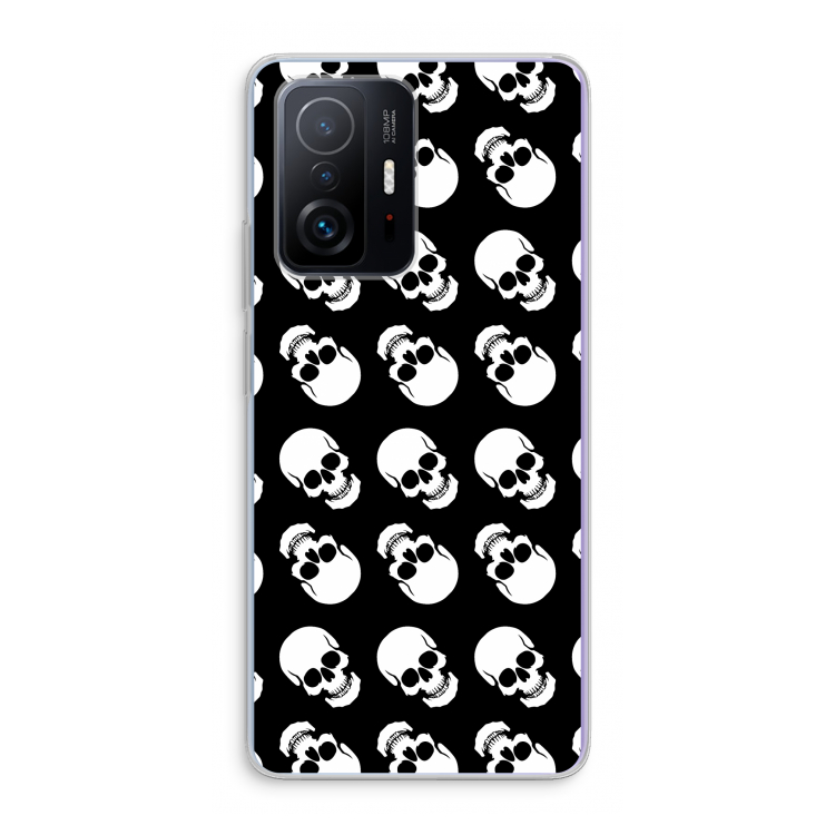 Musketon Skulls: Xiaomi 11T Transparant Hoesje