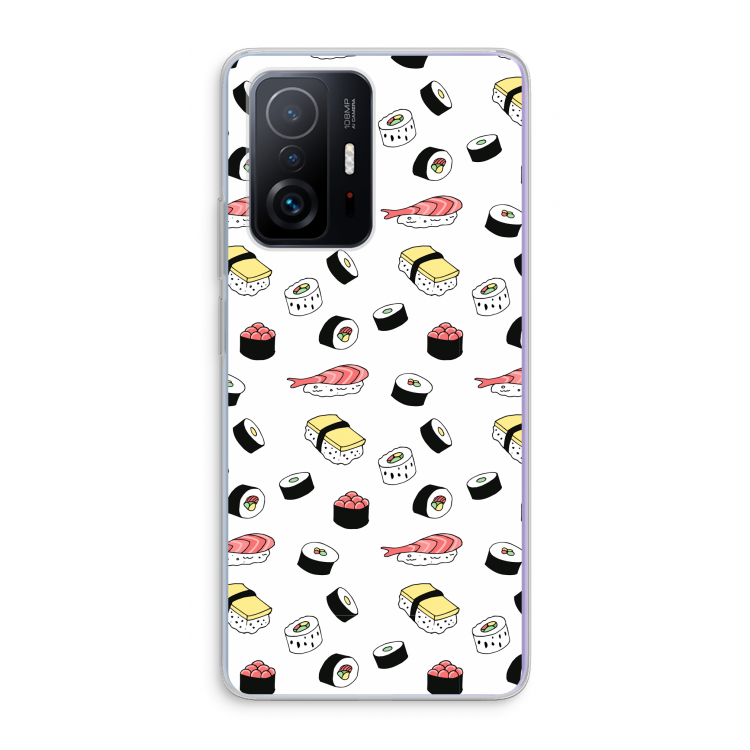 Sushi time: Xiaomi 11T Transparant Hoesje