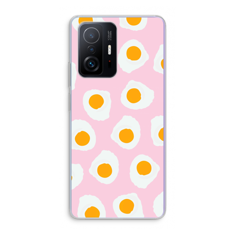 Dancing eggs: Xiaomi 11T Transparant Hoesje