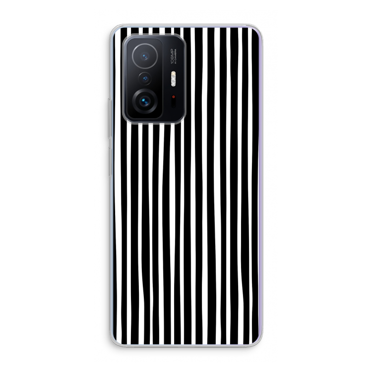 Stripes: Xiaomi 11T Transparant Hoesje