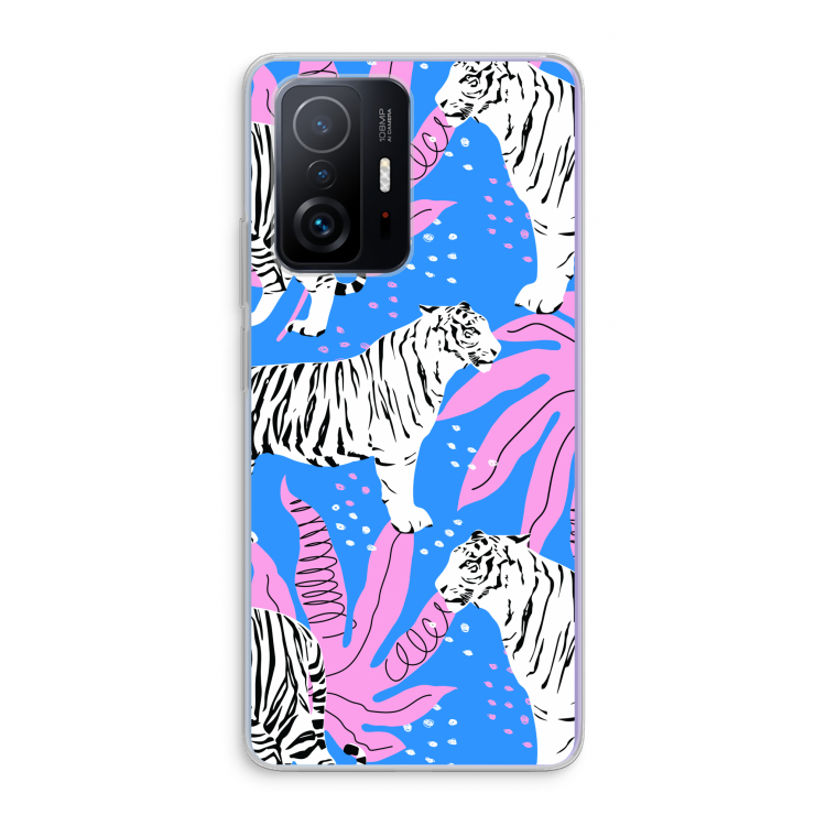 Tijger: Xiaomi 11T Transparant Hoesje