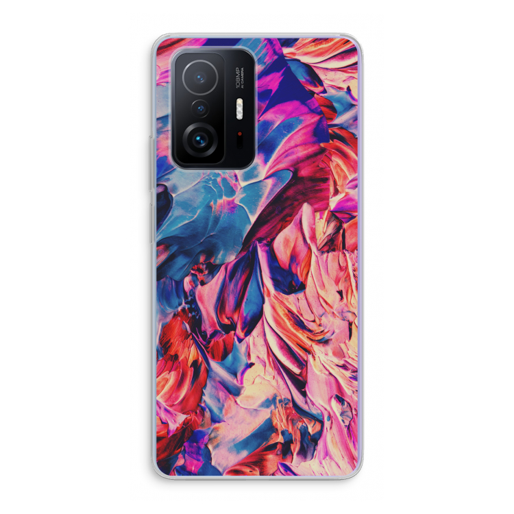 Pink Orchard: Xiaomi 11T Transparant Hoesje