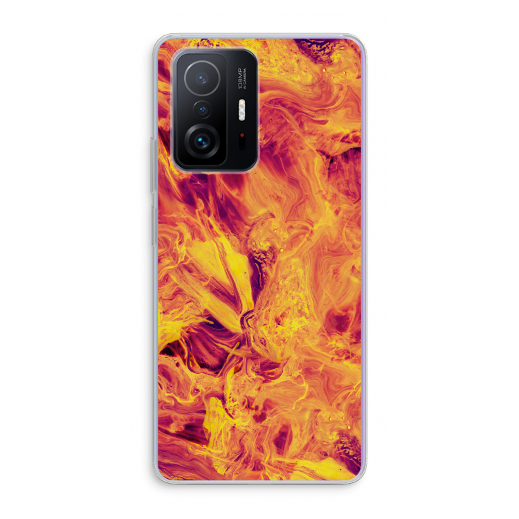 Eternal Fire: Xiaomi 11T Transparant Hoesje