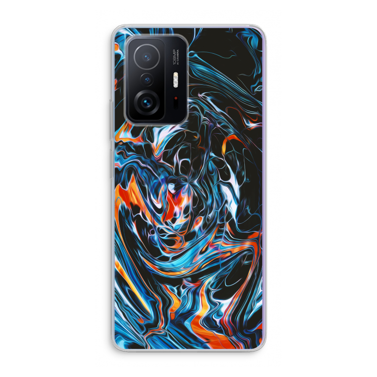 Black Unicorn: Xiaomi 11T Transparant Hoesje