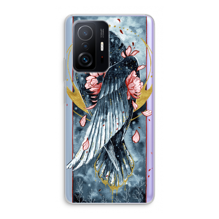 Golden Raven: Xiaomi 11T Transparant Hoesje