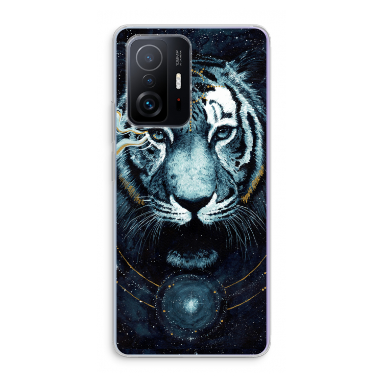 Darkness Tiger: Xiaomi 11T Transparant Hoesje