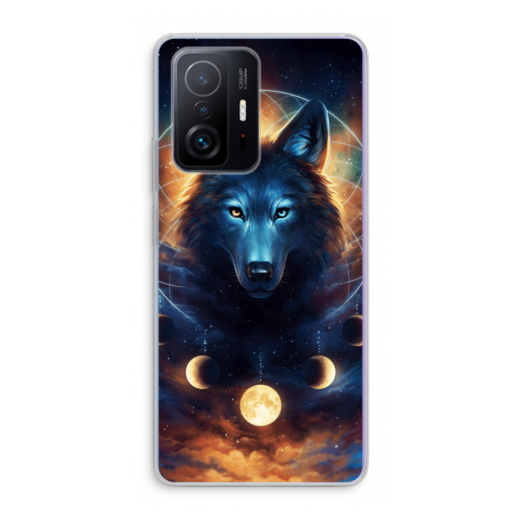 Wolf Dreamcatcher: Xiaomi 11T Transparant Hoesje