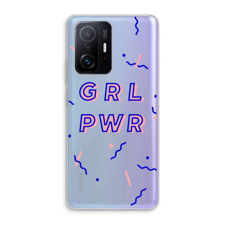 GRL PWR: Xiaomi 11T Transparant Hoesje