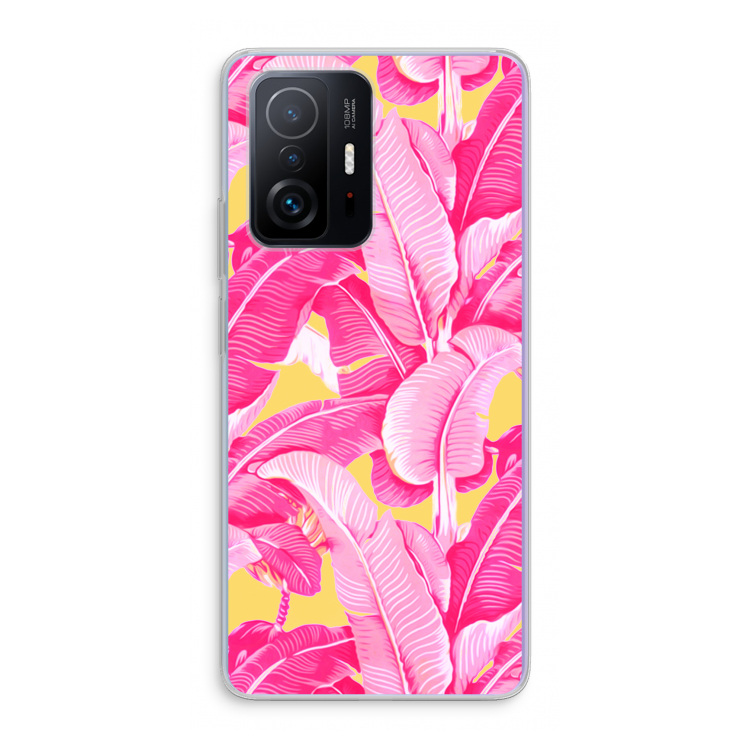 Pink Banana: Xiaomi 11T Transparant Hoesje