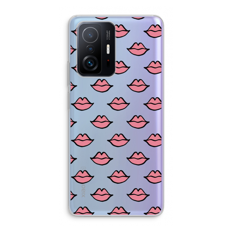 Lipjes: Xiaomi 11T Transparant Hoesje