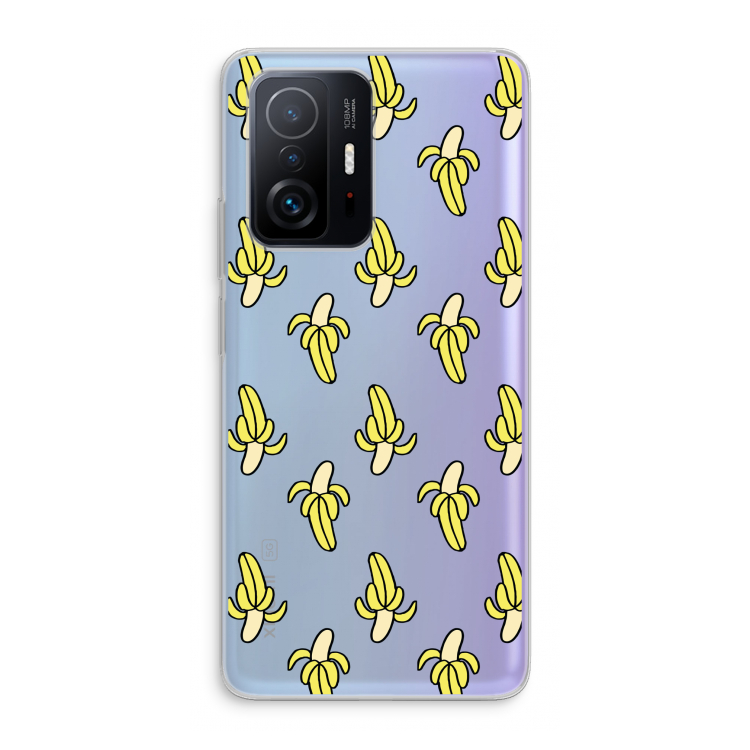 Bananas: Xiaomi 11T Transparant Hoesje