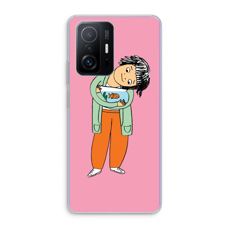 Visknuffel: Xiaomi 11T Transparant Hoesje