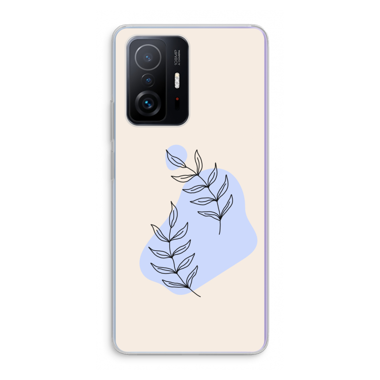 Leaf me if you can: Xiaomi 11T Pro Transparant Hoesje