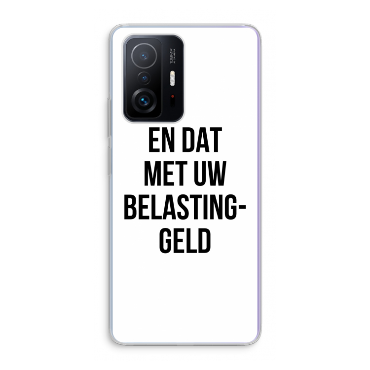 Belastinggeld: Xiaomi 11T Pro Transparant Hoesje