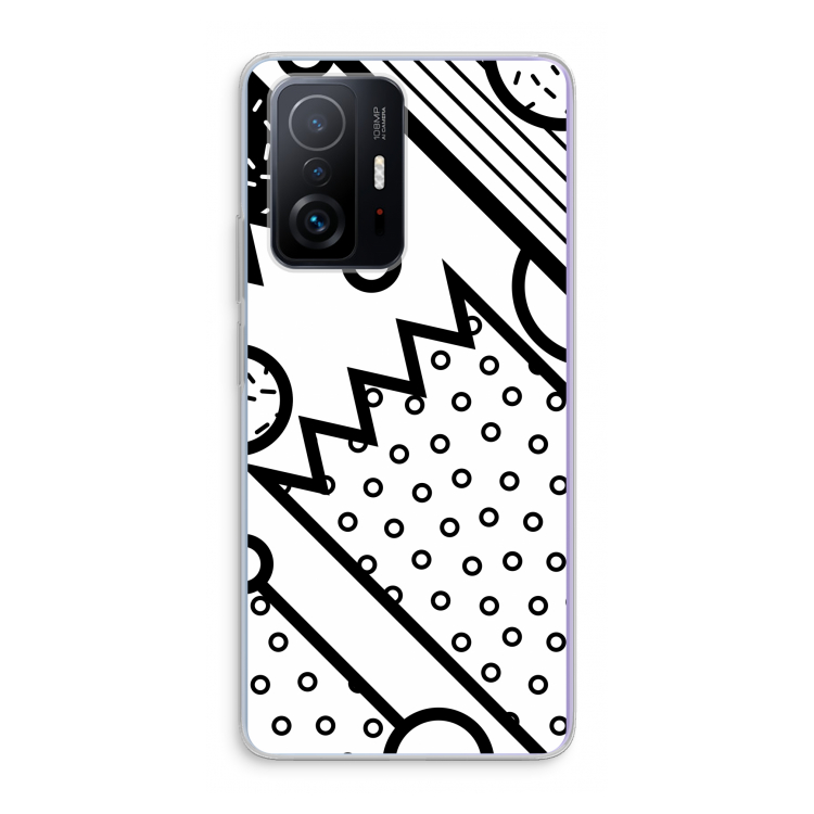 Pop Art #4: Xiaomi 11T Pro Transparant Hoesje