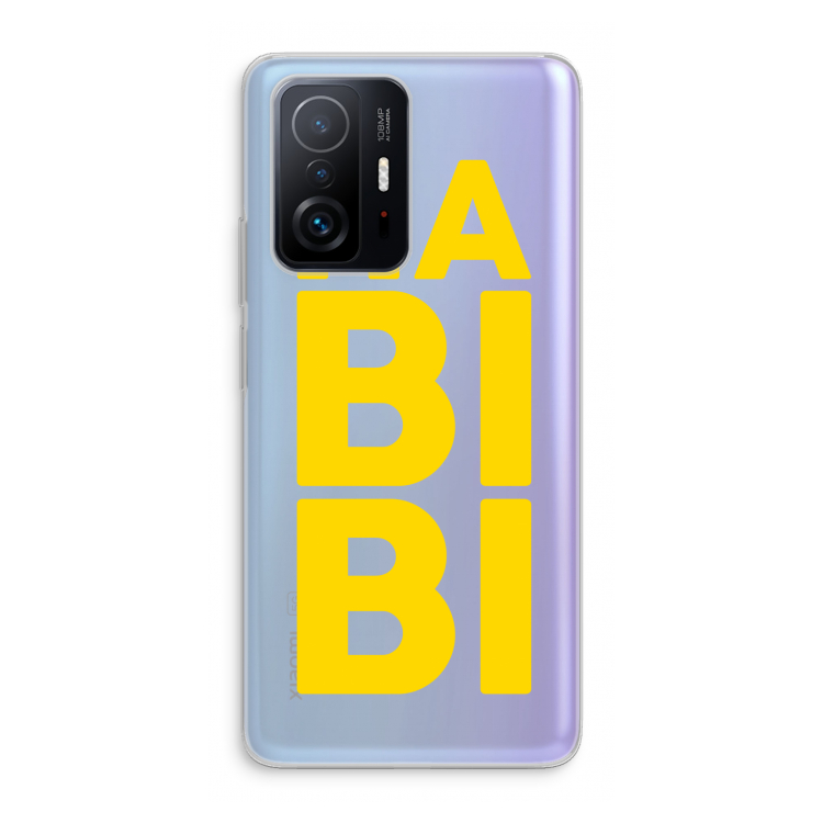 Habibi Blue: Xiaomi 11T Pro Transparant Hoesje