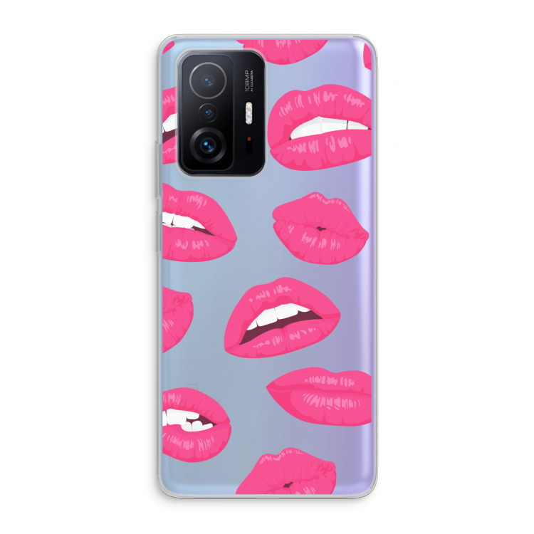 Bite my lip: Xiaomi 11T Pro Transparant Hoesje
