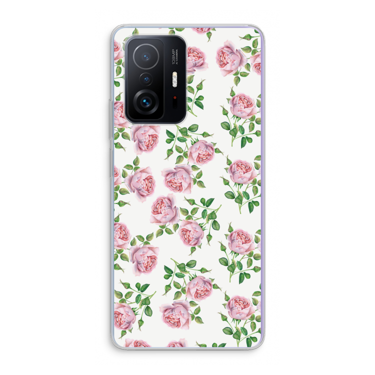 Kleine roosjes: Xiaomi 11T Pro Transparant Hoesje