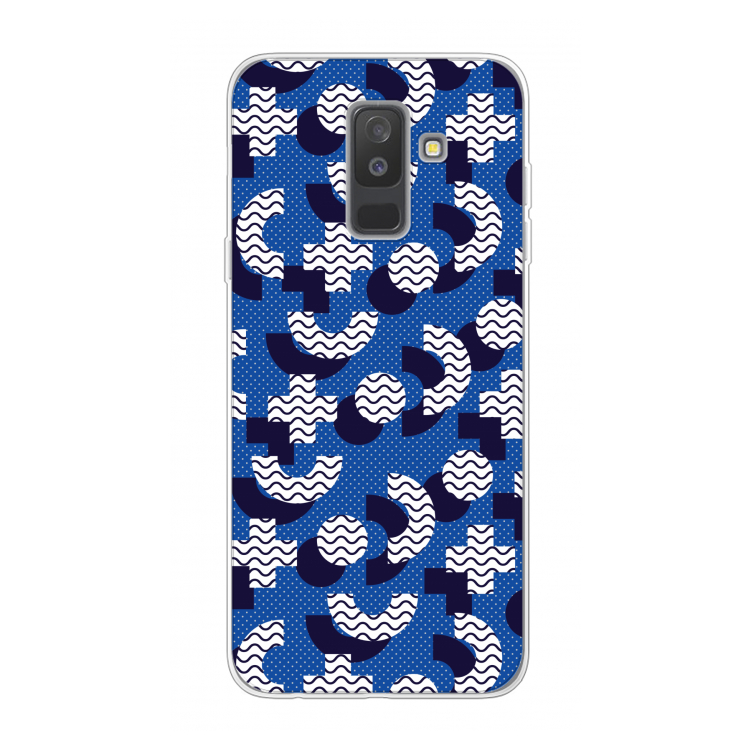 8-bit N°5: Samsung Galaxy A6 Plus (2018) Transparant Hoesje