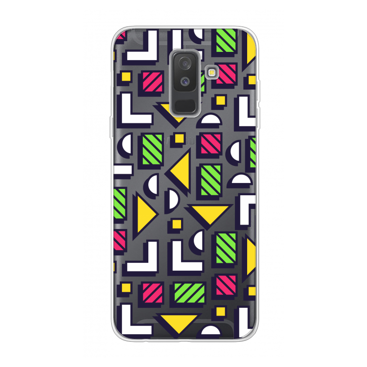 8-bit N°4: Samsung Galaxy A6 Plus (2018) Transparant Hoesje