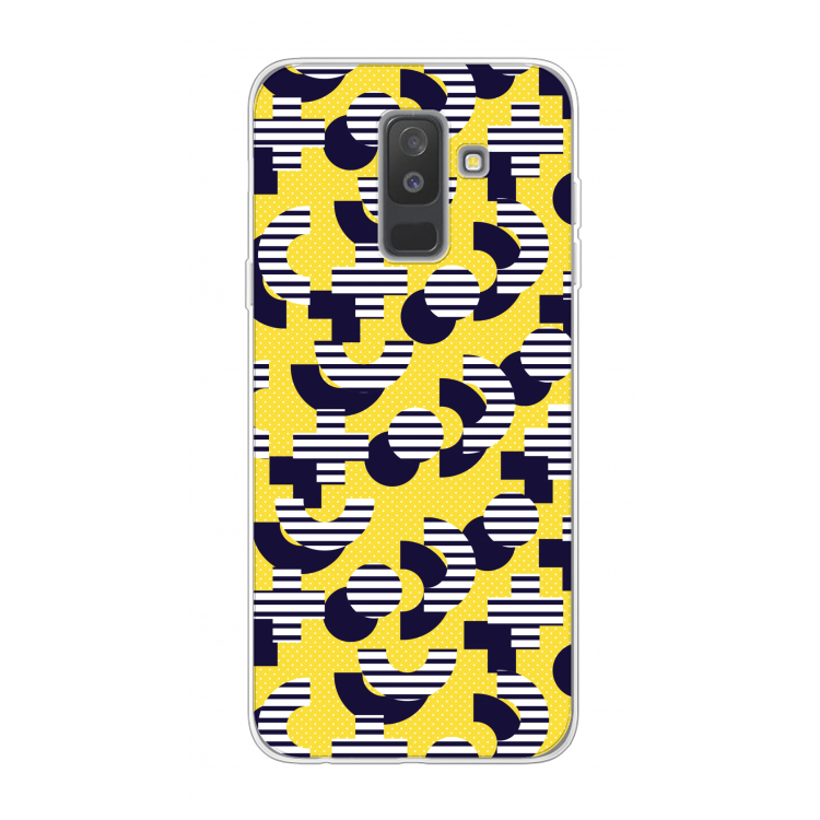 8-bit N°3: Samsung Galaxy A6 Plus (2018) Transparant Hoesje