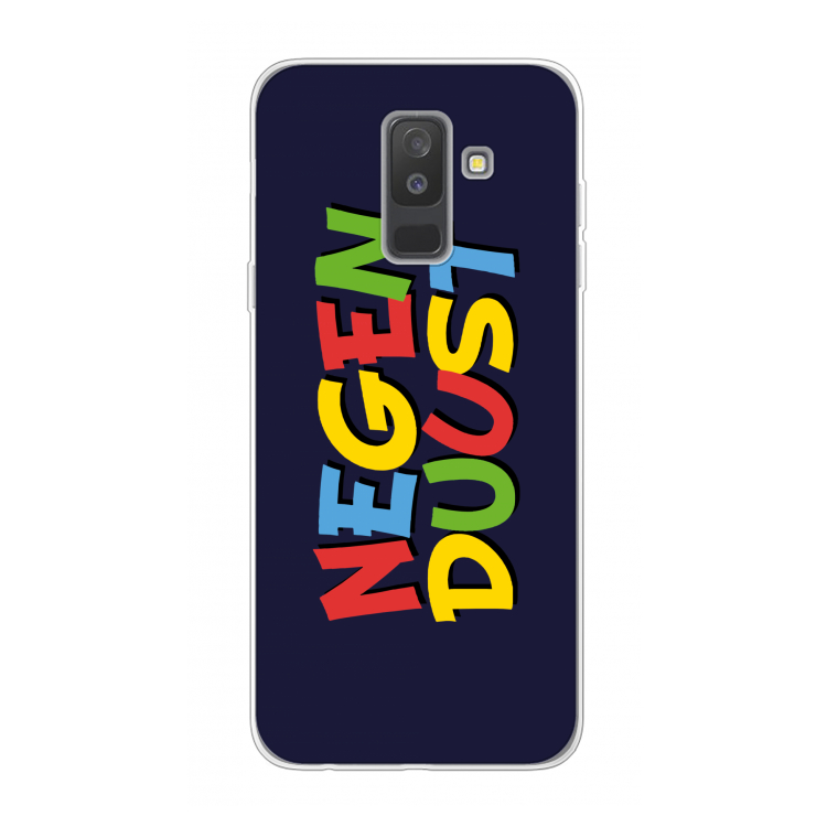 90's One: Samsung Galaxy A6 Plus (2018) Transparant Hoesje