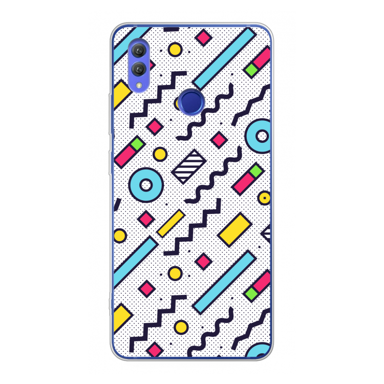 8-bit N°8: Honor Note 10 Transparant Hoesje