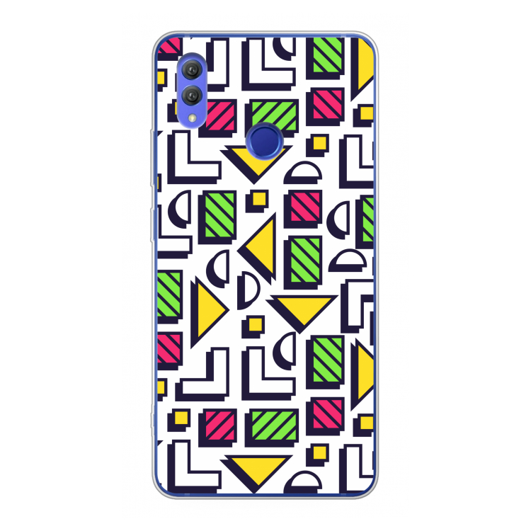 8-bit N°4: Honor Note 10 Transparant Hoesje