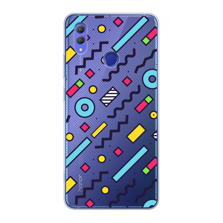 8-bit N°8: Honor Note 10 Transparant Hoesje