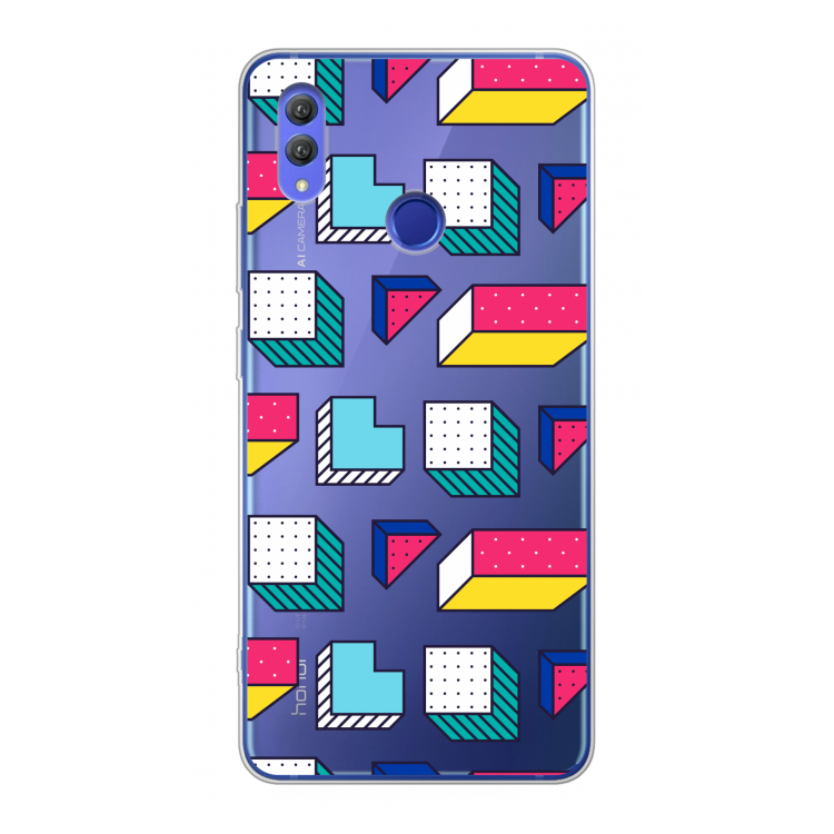 8-bit N°7: Honor Note 10 Transparant Hoesje
