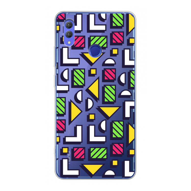 8-bit N°4: Honor Note 10 Transparant Hoesje