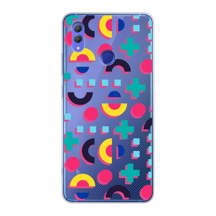 8-bit N°2: Honor Note 10 Transparant Hoesje