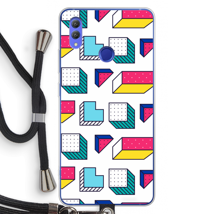 8-bit N°7: Honor Note 10 Transparant Hoesje met koord